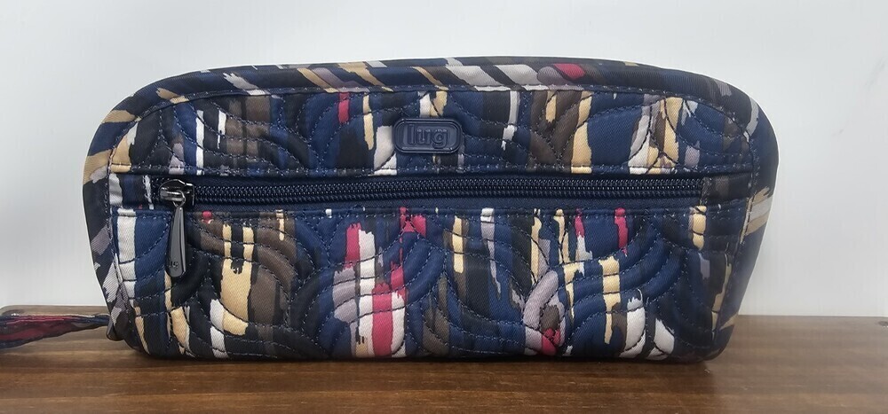 NWOT Lug Flipper Jewelry Travel Clutch Wallet Organizer- Riverwalk Multicolor